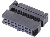 TRU Components Pinconnector Met trekonlasting Rastermaat: 2.54 mm Totaal aantal polen: 10 100 stuks