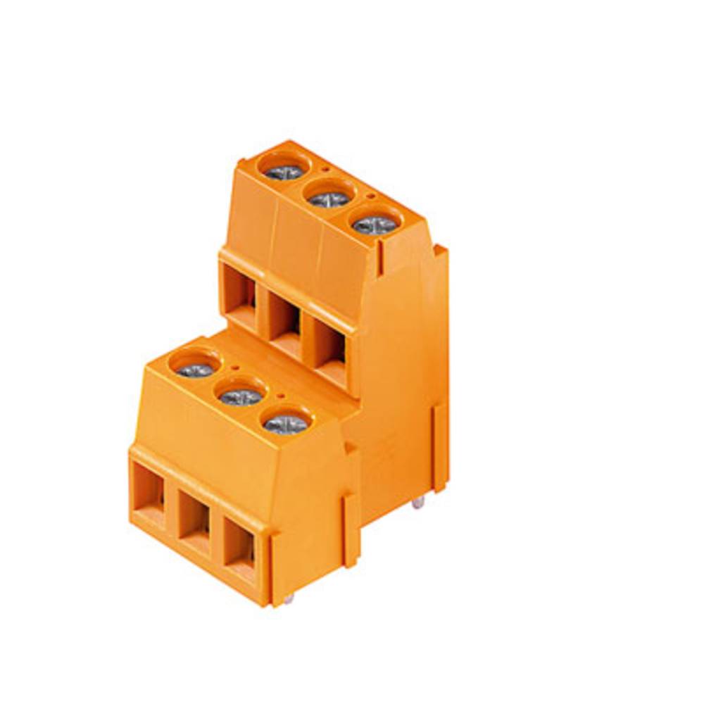 Weidmüller 1768850000 Dubbel niveau klem 2.5 mm² Aantal polen 4 Oranje 50 stuk(s)