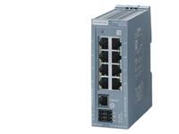 SIEMENS 6GK5208-0BA00-2TB2 - Network switch 810/100 Mbit ports 6GK5208-0BA00-2TB2