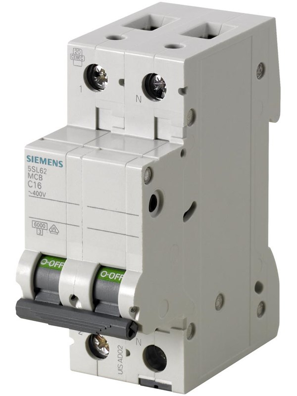 Siemens Automatische schakelaar 6ka 1+n-p c20 5sl6520-7