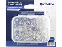 Barthelme LED-assortiment Koud-wit Rond 5 mm 14000 mcd 35 Â° 20 mA 3 V