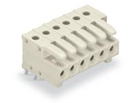 Wago Buchsengehäuse-Platine 734 Polzahl Gesamt 7 Rastermaß: 3.50mm 50St.