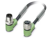 phoenixcontact Sensor-/Aktor-Steckverbinder, konfektioniert M12 Stecker, gewinkelt, Buchse,