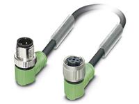 phoenixcontact Sensor-/Aktor-Steckverbinder, konfektioniert M12 Stecker, gewinkelt, Buchse,