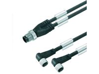 Weidmüller Sensor-/Aktor-Steckverbinder, konfektioniert M12 Stecker, gerade, Buchse, gew