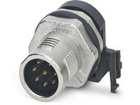 phoenixcontact Phoenix Contact 1437012 Sensor/actuator steekconnector M12 Aantal polen: 8 Stekker, inbouw 10 stuk(s)