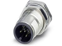 Phoenix Contact - 1552968 Sensor-/actor-steekconnector M12 Stekker, inbouw Aantal polen: 5 20 stuks