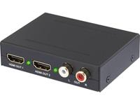 speakaprofessional 2 Port Audio Extraktor [HDMI - HDMI, Cinch, Toslink] 1920 x 1080 Pixel SP-AE-HDC