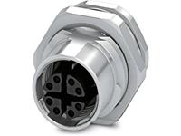 phoenixcontact Phoenix Contact 1424177 Sensor/actuator inbouwconnector M12 Aantal polen: 8 Bus, inbouw 20 stuk(s)