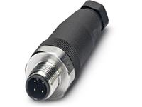 Phoenix Contact - 1553161 Sensor-/actor connector, niet geassembleerd M12 Stekker, recht Aantal polen: 4 1 stuks