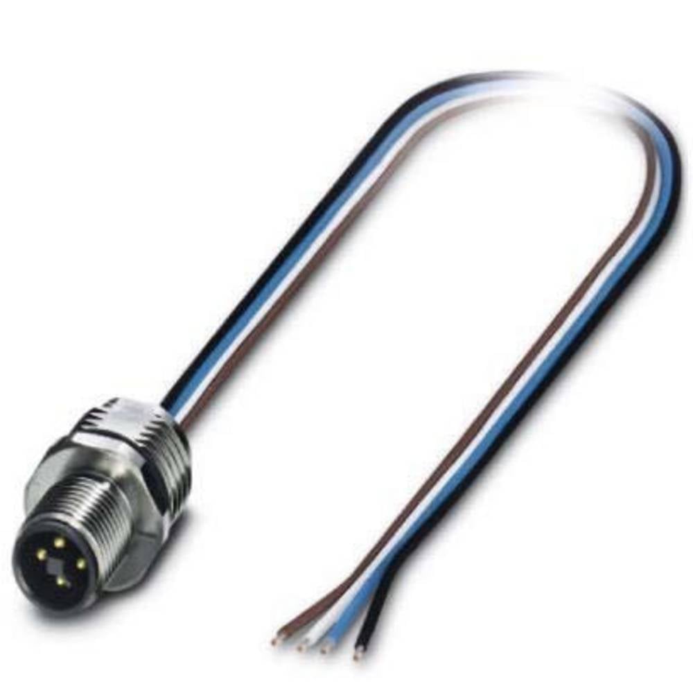 phoenixcontact Phoenix Contact 1424140 Sensor/actuator inbouwconnector M12 Aantal polen (sensoren): 4 Stekker, inbouw 0.50 m 1 stuk(s)