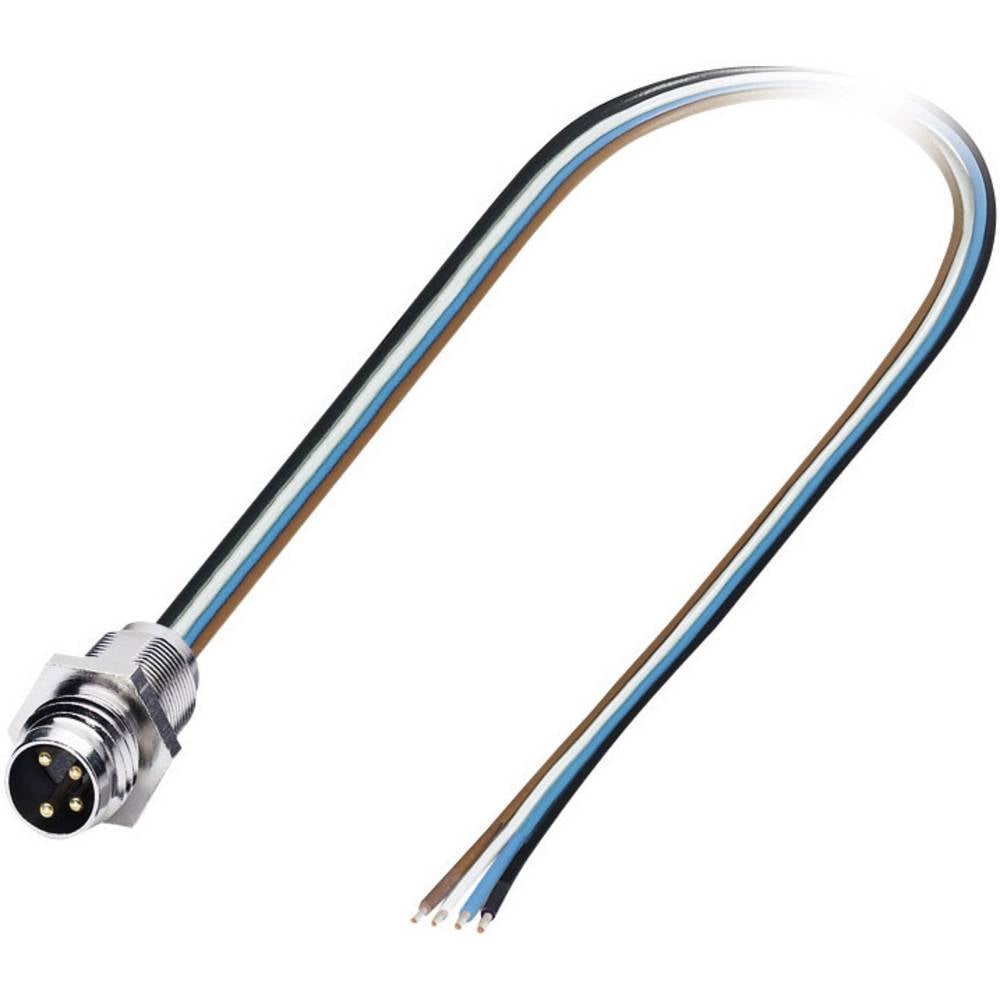 phoenixcontact Phoenix Contact 1513774 Sensor/actuator steekconnector M12 Aantal polen: 8 Stekker, inbouw 0.50 m 1 stuk(s)