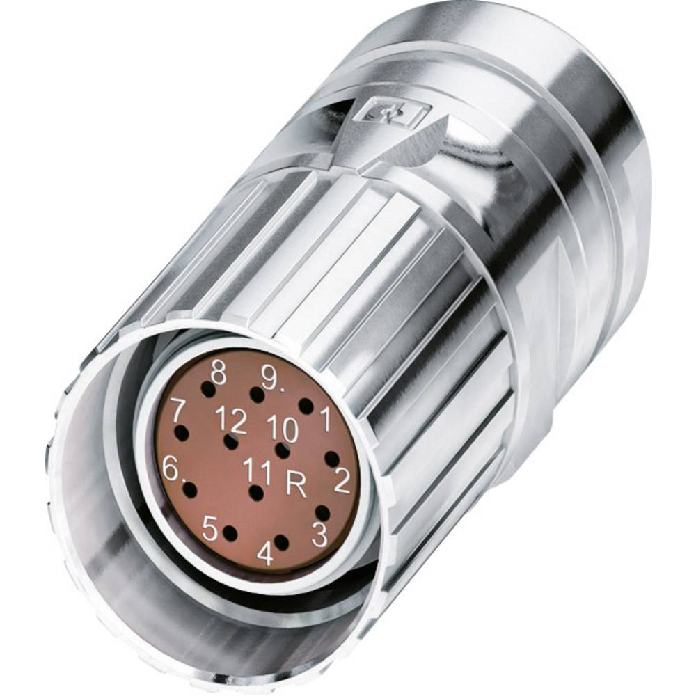 phoenixcontact M23 Feedbackconnector 1619631 CA-12F1N8A85DU Zilver Phoenix Contact Inhoud: 1 stuk(s)