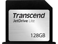 Transcend JetDrive Lite 350 128GB. Capaciteit: 128 GB, Leessnelheid: 95 MB/s, Schrijfsnelheid: 55 MB/s. Veiligheidsfunties: Stofafstotend, Schokbestendig, Waterbestendig, Kleur van het product: Zwart,