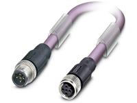 phoenixcontact Sensor-/Aktor-Datensteckverbinder, konfektioniert M12 Stecker, gerade, Buchs