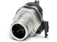 phoenixcontact Phoenix Contact 1436592 Sensor/actuator steekconnector M12 Aantal polen: 4 Stekker, inbouw 10 stuk(s)