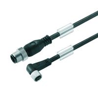 Weidmüller Sensor-/Aktor-Steckverbinder, konfektioniert M12 Stecker, gerade, Buchse, gew