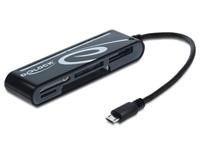 Delock Micro USB OTG kaartlezer - 
