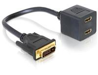 DVI zu HDMI-HDMI Splitter - Delock