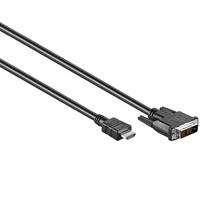 Valueline HDMI - DVI kabel - 2 meter - 