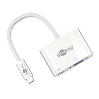 Pro USB C with Power Delivery to VGA/USB C PD adapter