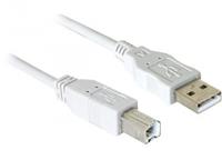 Kabel USB 2.0 upstream 3, 0m A-B St/St - Goobay