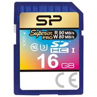 Silicon Power Superior Pro SDHC geheugenkaart - 16GB - 