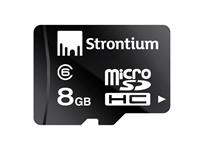 Strontium Micro SDHC geheugenkaart - 8 GB - 
