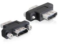 Delock HDMI (v) - HDMI (v) koppelstuk / inbouw - versie 1.4 (4K 30Hz)