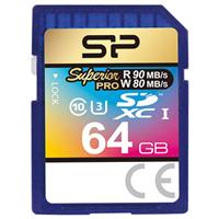 Silicon Power Superior Pro SDXC geheugenkaart - 64GB - 
