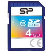 Silicon Power SDHC geheugenkaart - 4GB - 