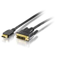 digitaldatacommunication Digital data communication equip HDMI zu DVI Adapterkabel 5m schwarz