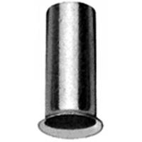 KLAUKE Aderendhülse, 0,75mm², 6mm, Kupfer, versilbert