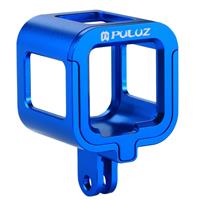 PULUZ Housing Shell CNC Aluminum Alloy Protective Cage with Insurance Frame for GoPro HERO5 Session /HERO4 Session /HERO Session (Blue)