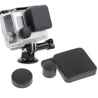 beschermings Camera Lens Cap Cover + Housing hoesje Cover Set voor SJ4000 Sport Camera