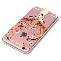 For iPhone 6 Plus & 6s Plus Cervus Nippon Pattern TPU Protective Case