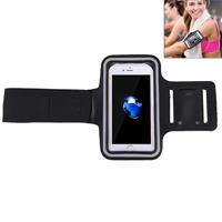 For iPhone 8 Plus & 7 Plus Sport Armband Case with Key Pocket(Black)