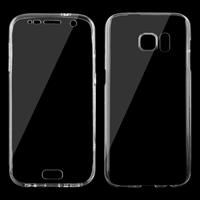 huismerk Samsung Galaxy S7 / G930 volledig omhullend ultra-dun 0.75mm transparant TPU Hoesje