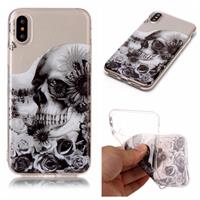 CasualCases Softcase schedel hoes iPhone X / XS