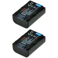 Chilipower NP-FH50 / NP-FH40 accu voor Sony - 800mAh - 2-Pack