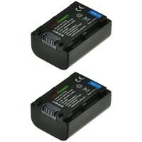 Chilipower NP-FV50 / NP-FV40 accu voor Sony - 950mAh - 2-Pack