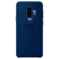 Galaxy S9 Plus Alcantara Cover Blauw