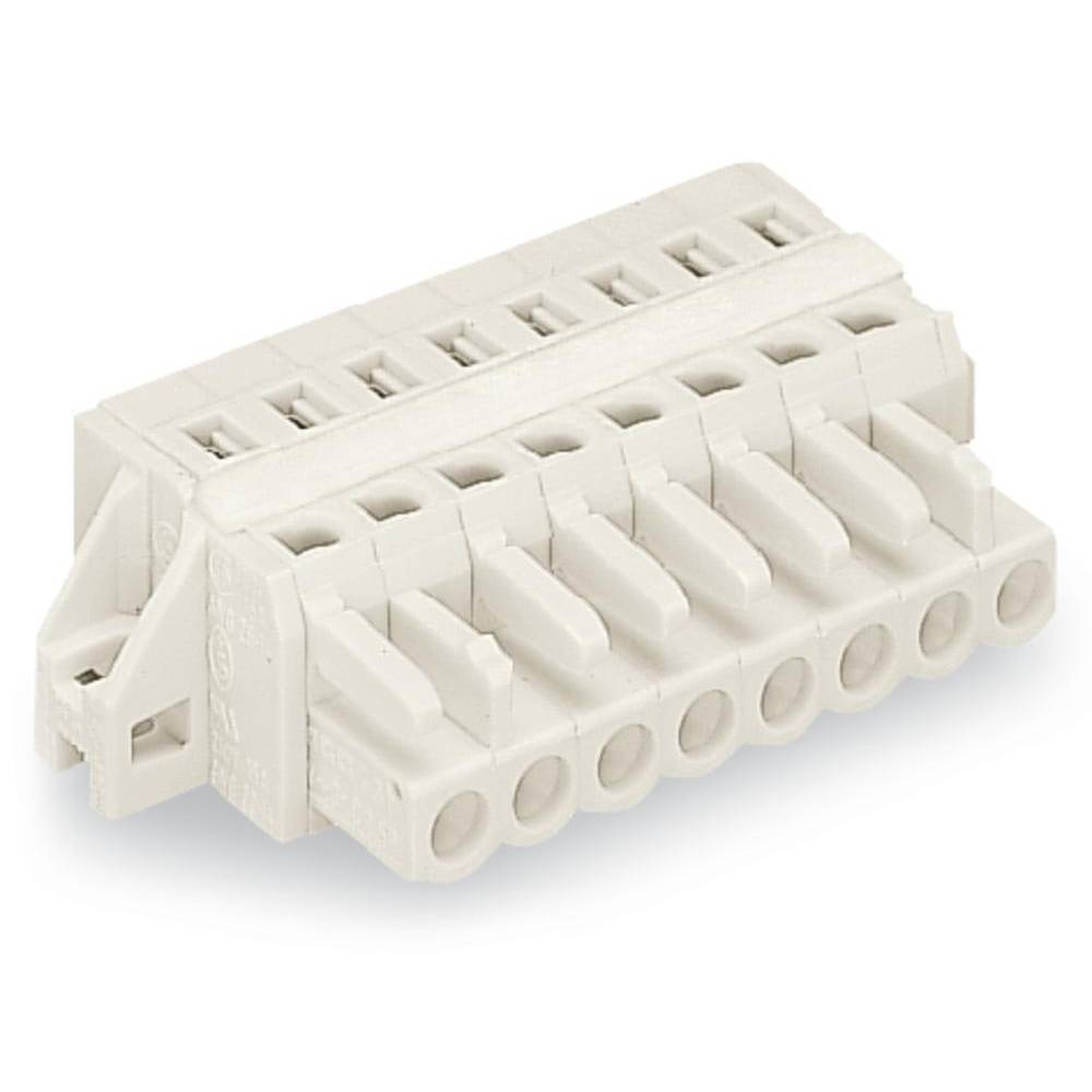 WAGO 721-106/027-000 Female behuizing-kabel 721 Totaal aantal polen: 6 Rastermaat: 5 mm 50 stuk(s)