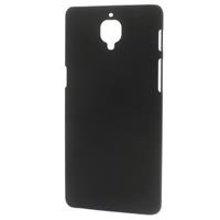 OnePlus 3/3T Rubberen Cover - Zwart