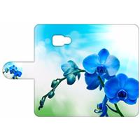 Samsung Galaxy A3 2017 Uniek Blauwe Orchidee Plant
