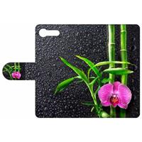 B2Ctelecom Sony Xperia X Compact Design Hoesje Orchidee Plant