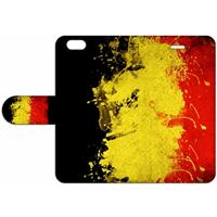 B2Ctelecom iPhone 6 | 6s Bookstyle Hoesje Belgische Vlag