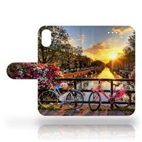 B2Ctelecom Apple iPhone X | Xs Uniek Design Hoesje Amsterdamse Grachten