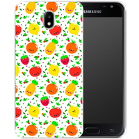 B2Ctelecom Samsung Galaxy J7 2017 Uniek TPU Hoesje Fruit en Groente