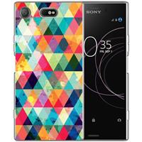 B2Ctelecom Uniek TPU Hoesje Geruit Sony Xperia XZ1 Compact